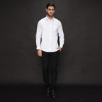 Kemeja Gallant Basic Lengan Panjang 7714 White