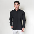 Kemeja Naviel Lengan Panjang 7764 Black