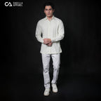 Kemeja Naviel Lengan Panjang 7764 Off White