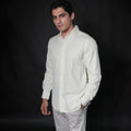 Kemeja Naviel Lengan Panjang 7764 Off White