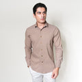 Kemeja Alden Lengan Panjang 7765 Coffee