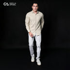 Kemeja Alden Lengan Panjang 7765 Latte