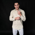 Kemeja Alden Lengan Panjang 7765 Latte