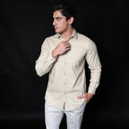 Kemeja Alden Lengan Panjang 7765 Latte