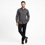 Kemeja Ardent Lengan Panjang 7772 Dark Grey