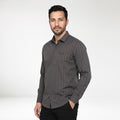 Kemeja Ardent Lengan Panjang 7772 Dark Grey