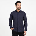 Kemeja Ardent Lengan Panjang 7772 Navy