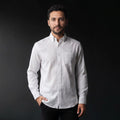 Kemeja Eldric Lengan Panjang 7773 White