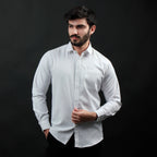 Kemeja Premium Gallant Lengan Panjang 7774 White