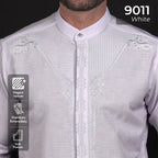 Koko Putih Amari Lengan Panjang 9011 White