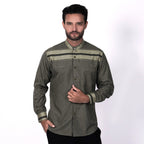 Koko Hadid Lengan Panjang 9023 Olive Grey