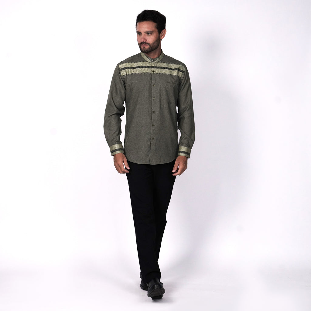 Koko Hadid Lengan Panjang 9025 Olive Grey