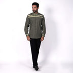 Koko Hadid Lengan Panjang 9025 Olive Grey