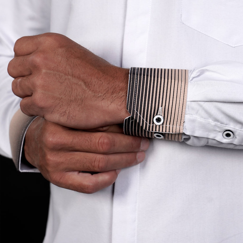 Koko Ismail Lengan Panjang 9027 White