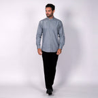 Koko Harun Lengan Panjang 9030 Blue Grey
