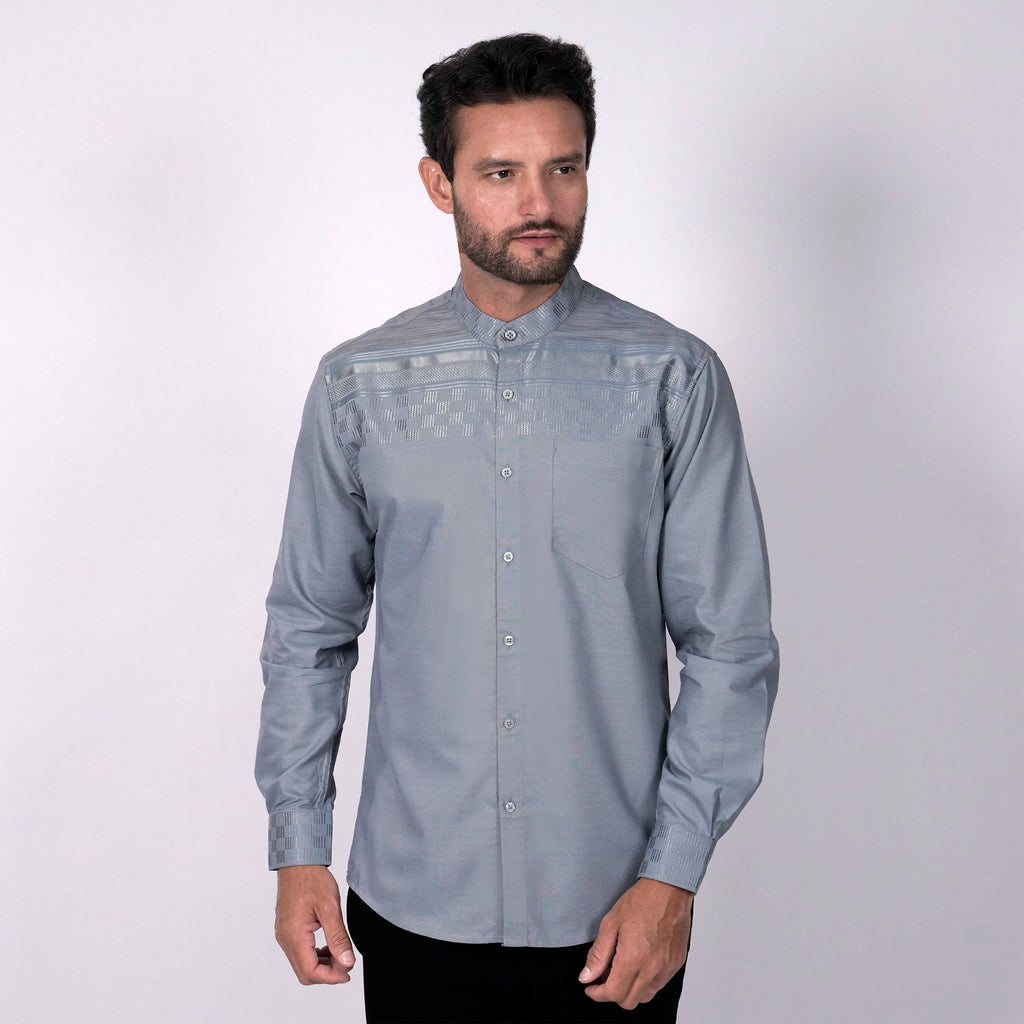 Koko Harun Lengan Panjang 9030 Blue Grey