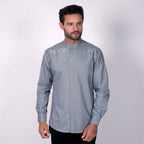 Koko Harun Lengan Panjang 9030 Blue Grey