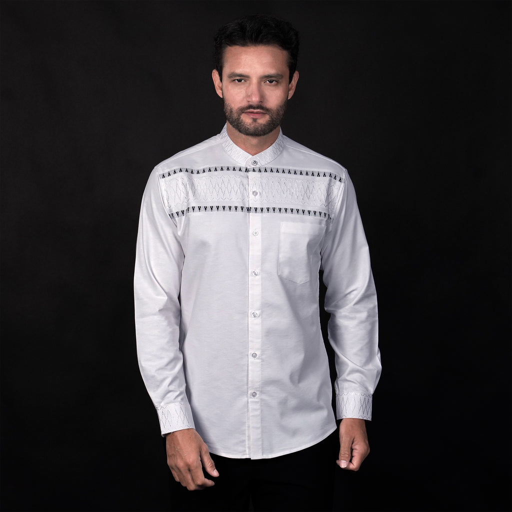 Koko Rayyan Lengan Panjang 9032 White
