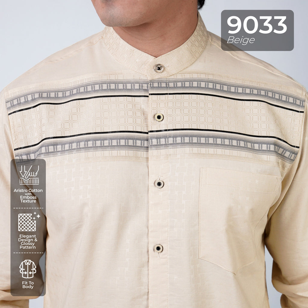 Koko Rayyan Lengan Panjang 9033 Beige