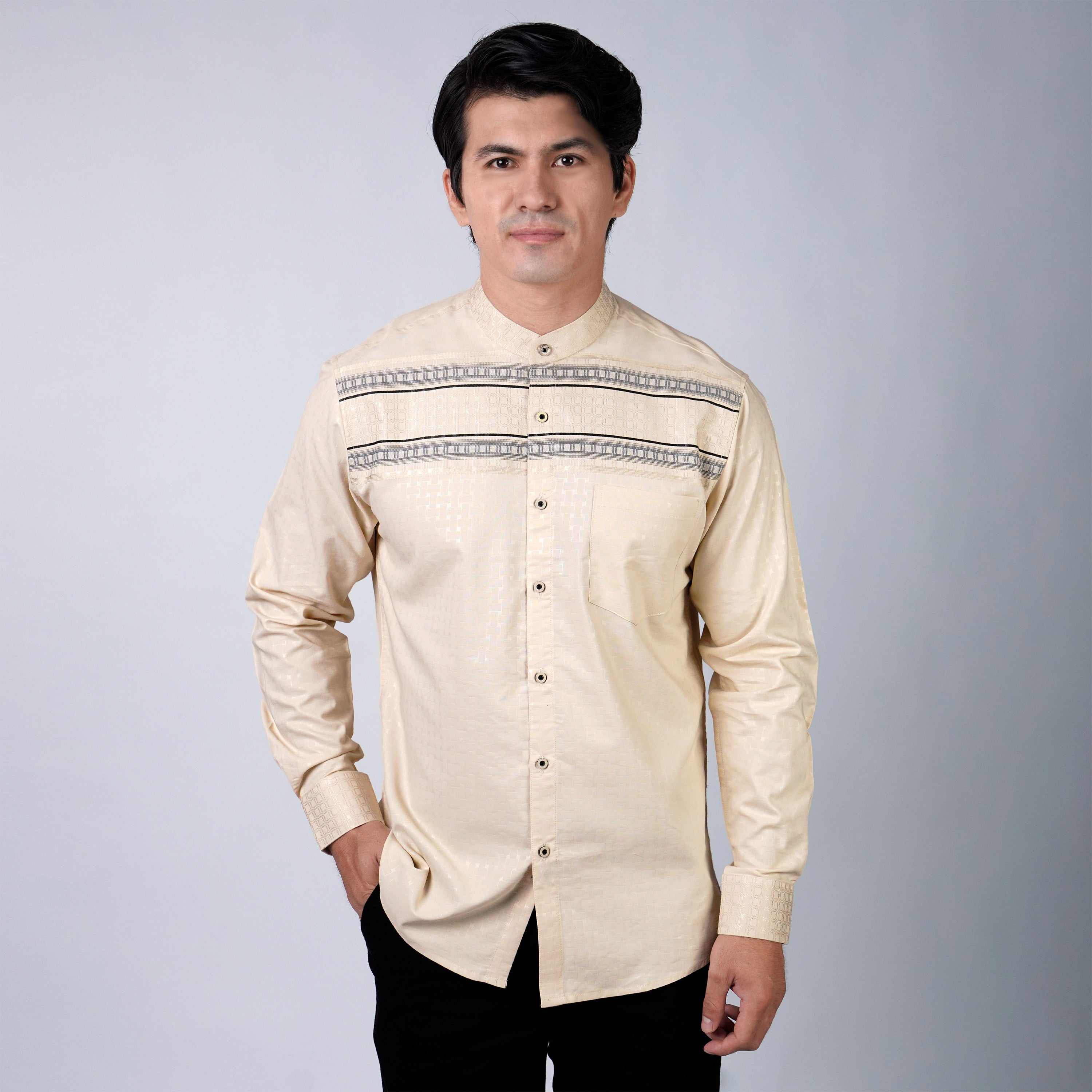 Koko Rayyan Lengan Panjang 9033 Beige