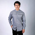 Koko Rayyan Lengan Panjang 9033 Blue Grey
