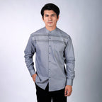 Koko Rayyan Lengan Panjang 9033 Blue Grey