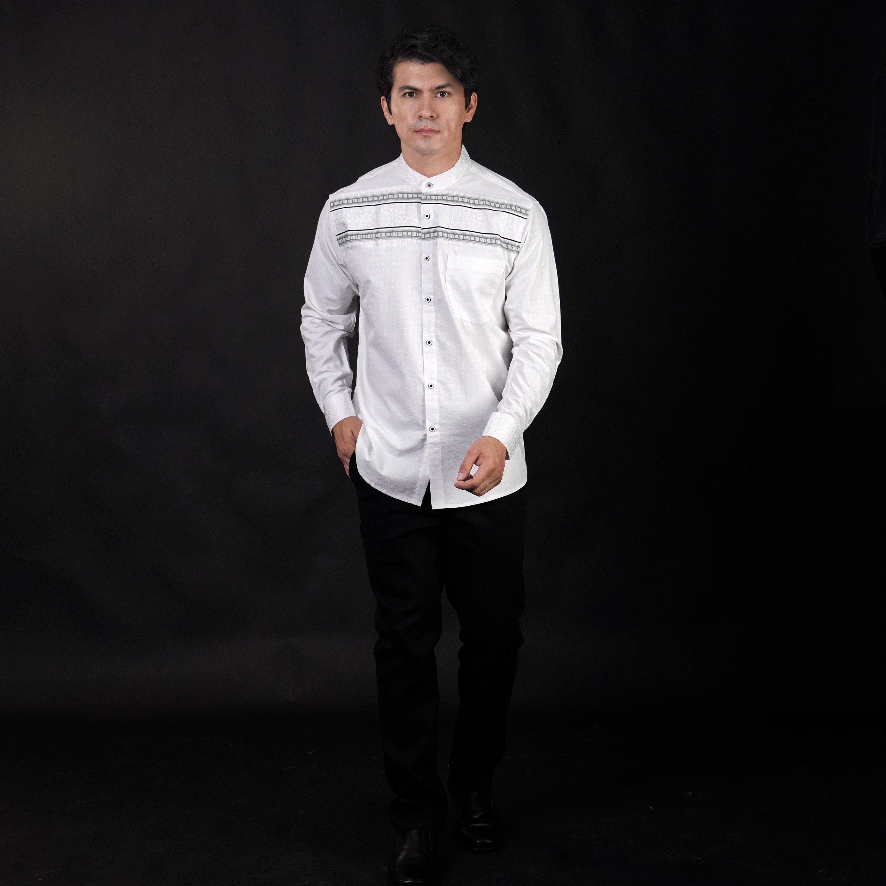 Koko Rayyan Lengan Panjang 9033 White