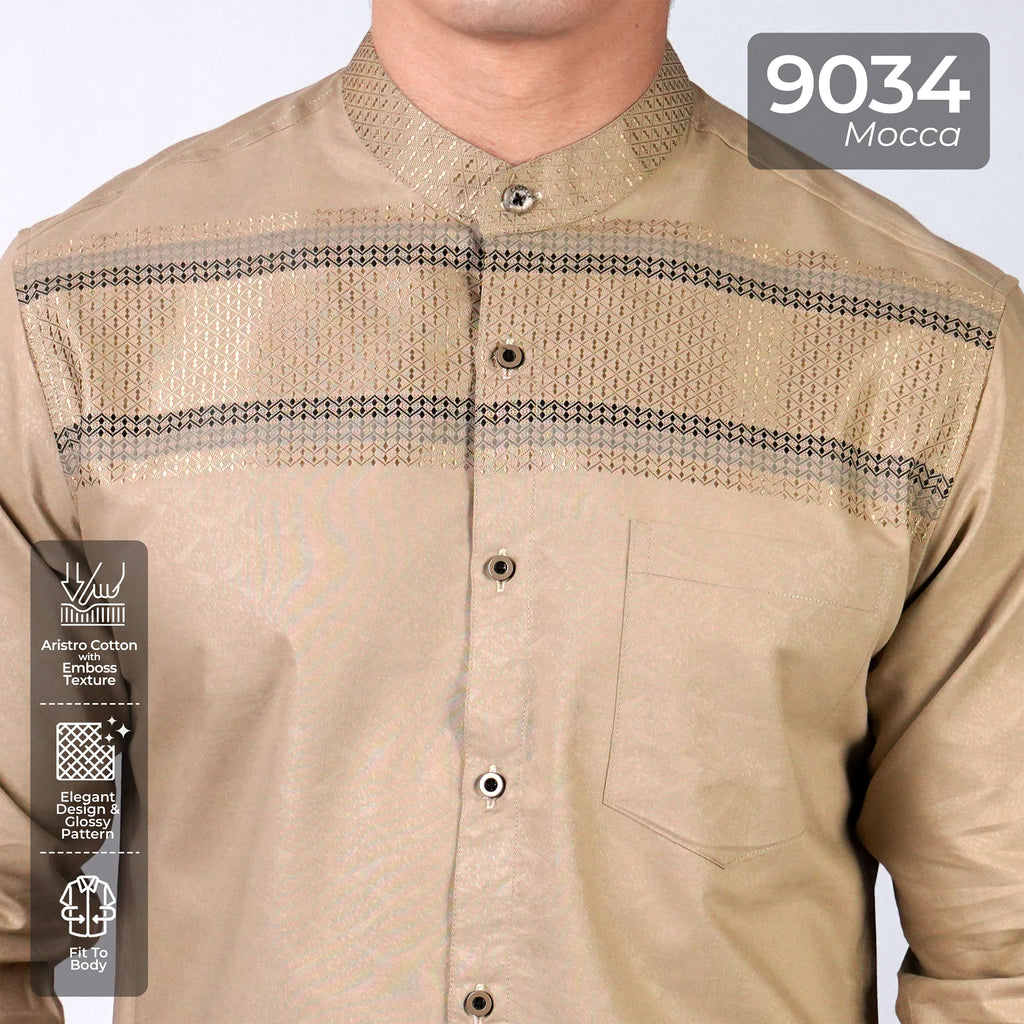 Koko Rayyan Lengan Panjang 9034 Mocca