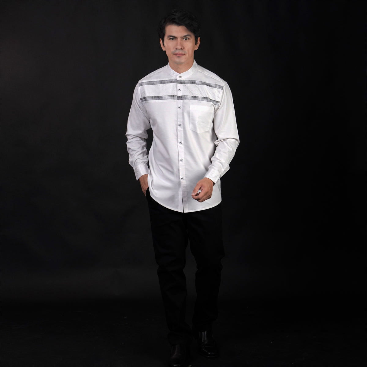 Koko Rayyan Lengan Panjang 9034 White