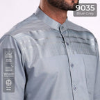 Koko Harun Lengan Panjang 9035 Blue Grey
