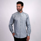 Koko Harun Lengan Panjang 9035 Blue Grey