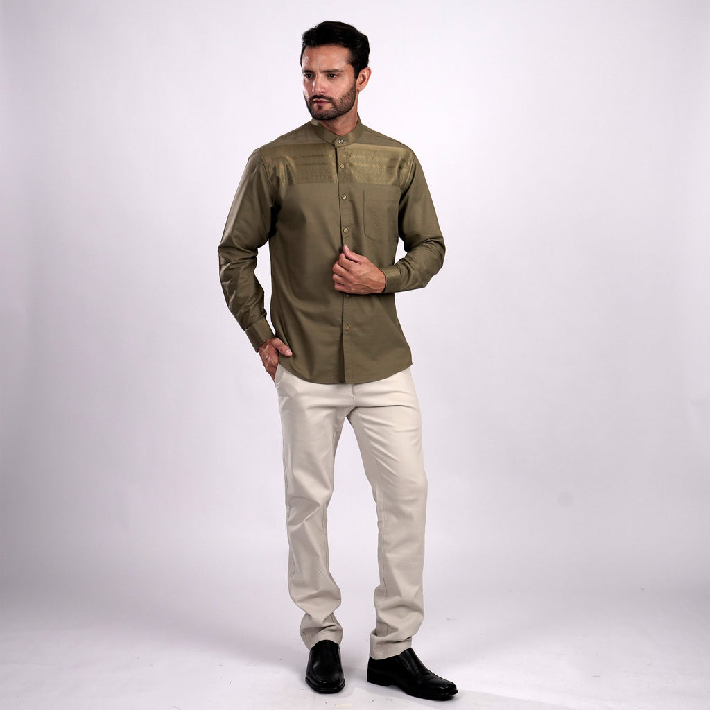 Koko Harun Lengan Panjang 9035 Grayish Brown