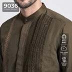 Koko Ishaq Lengan Panjang 9036 Grayish Brown