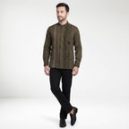 Koko Ishaq Lengan Panjang 9036 Grayish Brown