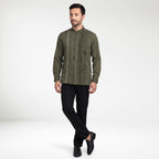 Koko Ishaq Lengan Panjang 9036 Grayish Brown