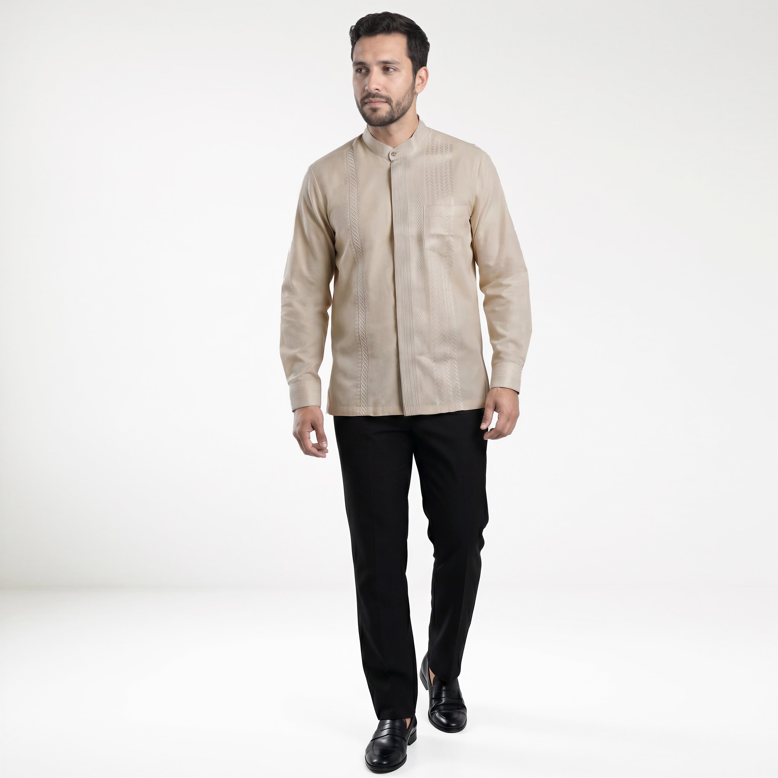 Koko Ishaq Lengan Panjang 9036 Khaki