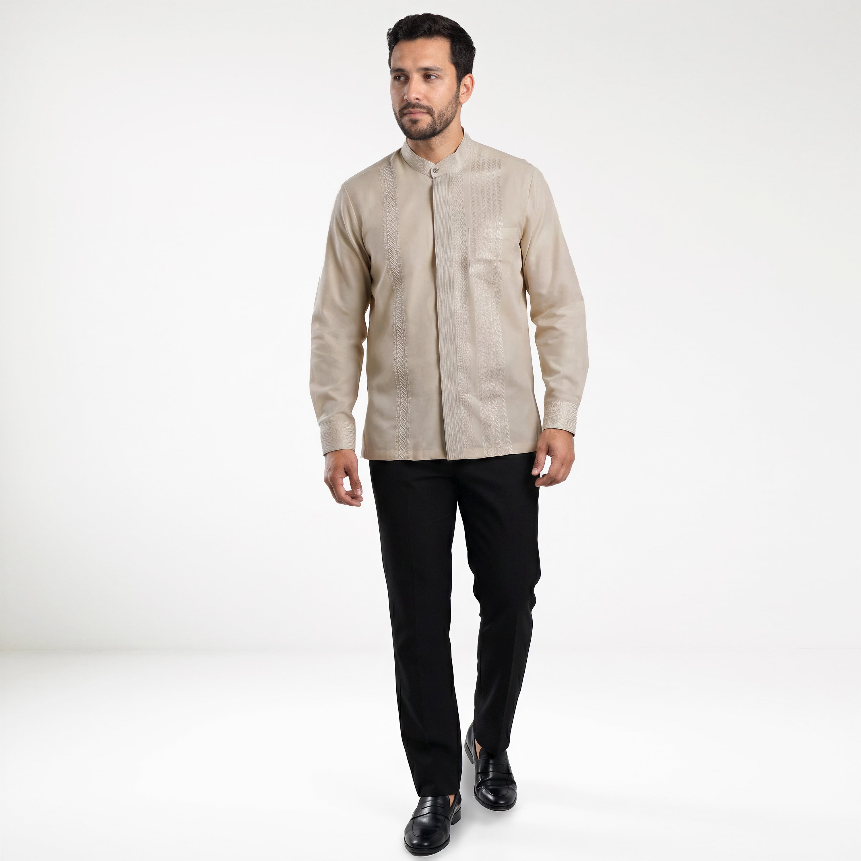 Koko Ishaq Lengan Panjang 9036 Khaki
