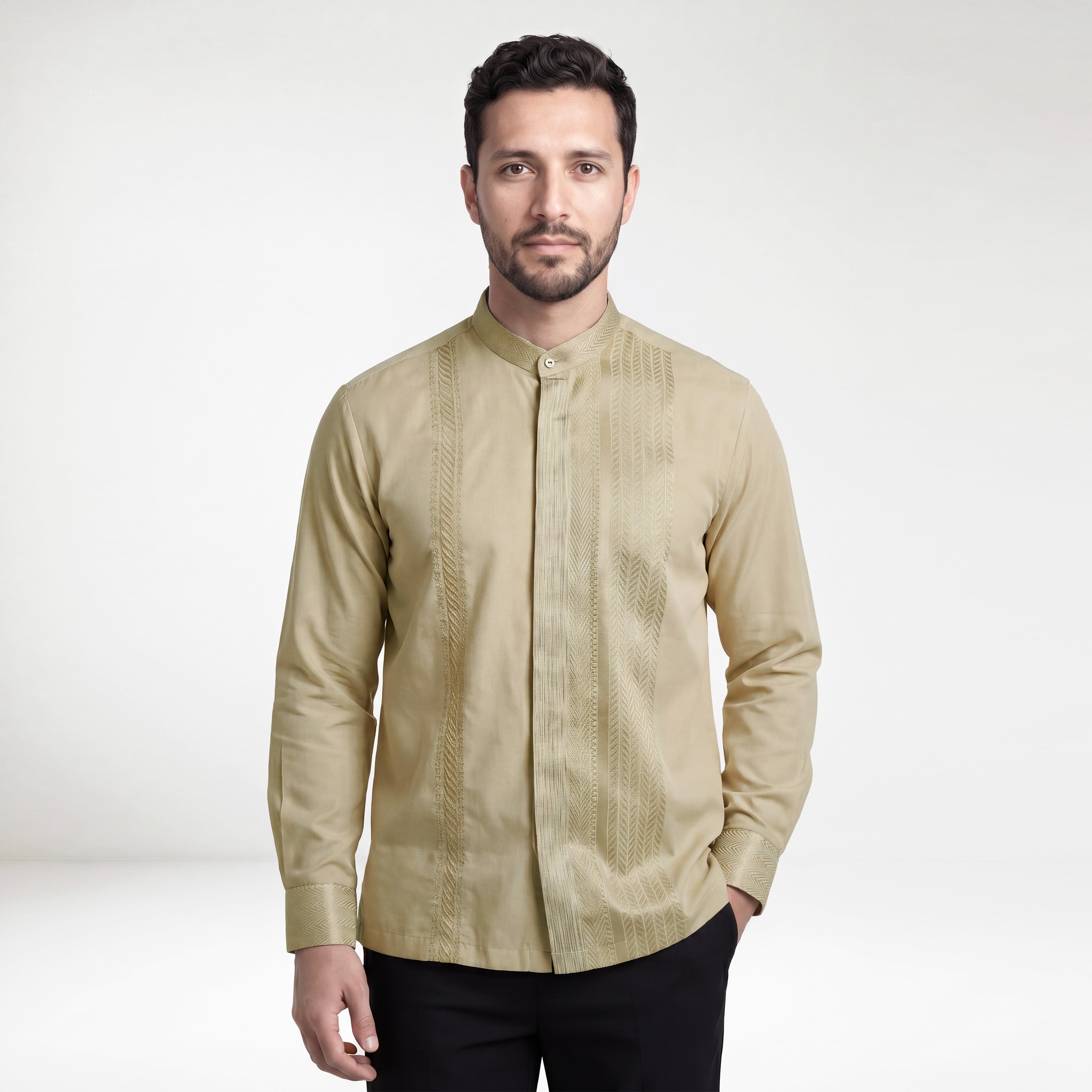 Koko Ishaq Lengan Panjang 9036 Sage