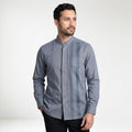 Koko Ishaq Lengan Panjang 9037 Blue Grey