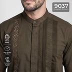 Koko Ishaq Lengan Panjang 9037 Grayish Brown