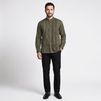 Koko Ishaq Lengan Panjang 9037 Grayish Brown
