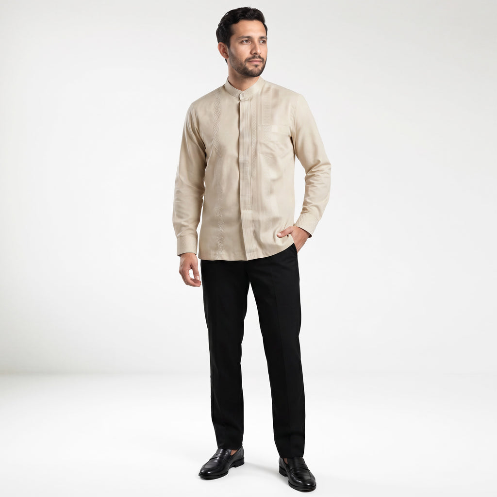 Koko Ishaq Lengan Panjang 9037 Khaki
