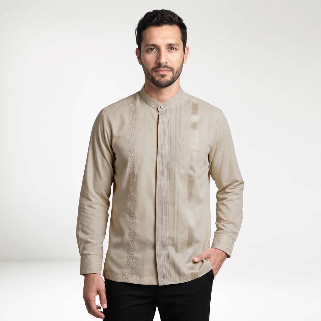 Koko Ishaq Lengan Panjang 9037 Khaki