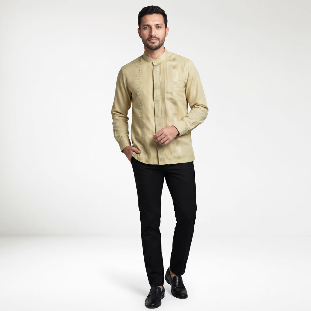Koko Ishaq Lengan Panjang 9037 Sage