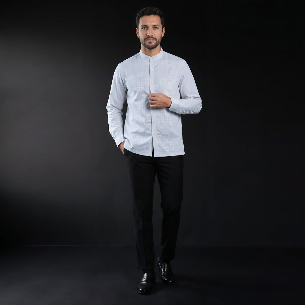 Koko Musa Lengan Panjang 9038 White