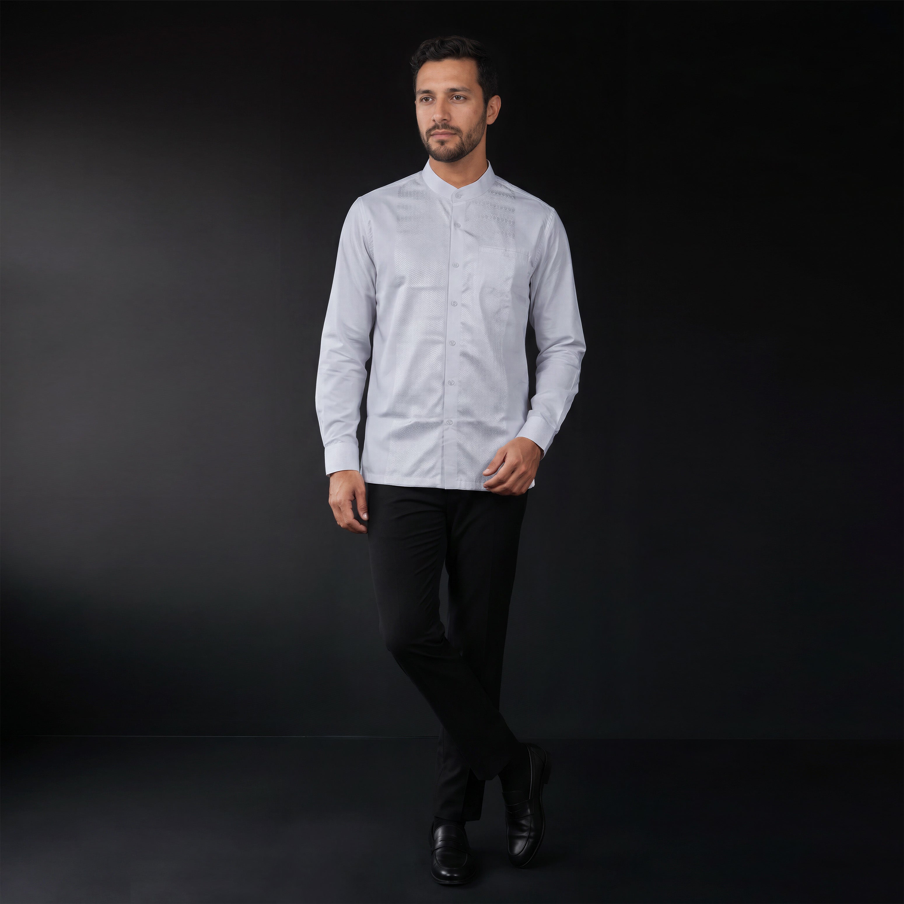 Koko Musa Lengan Panjang 9039 White