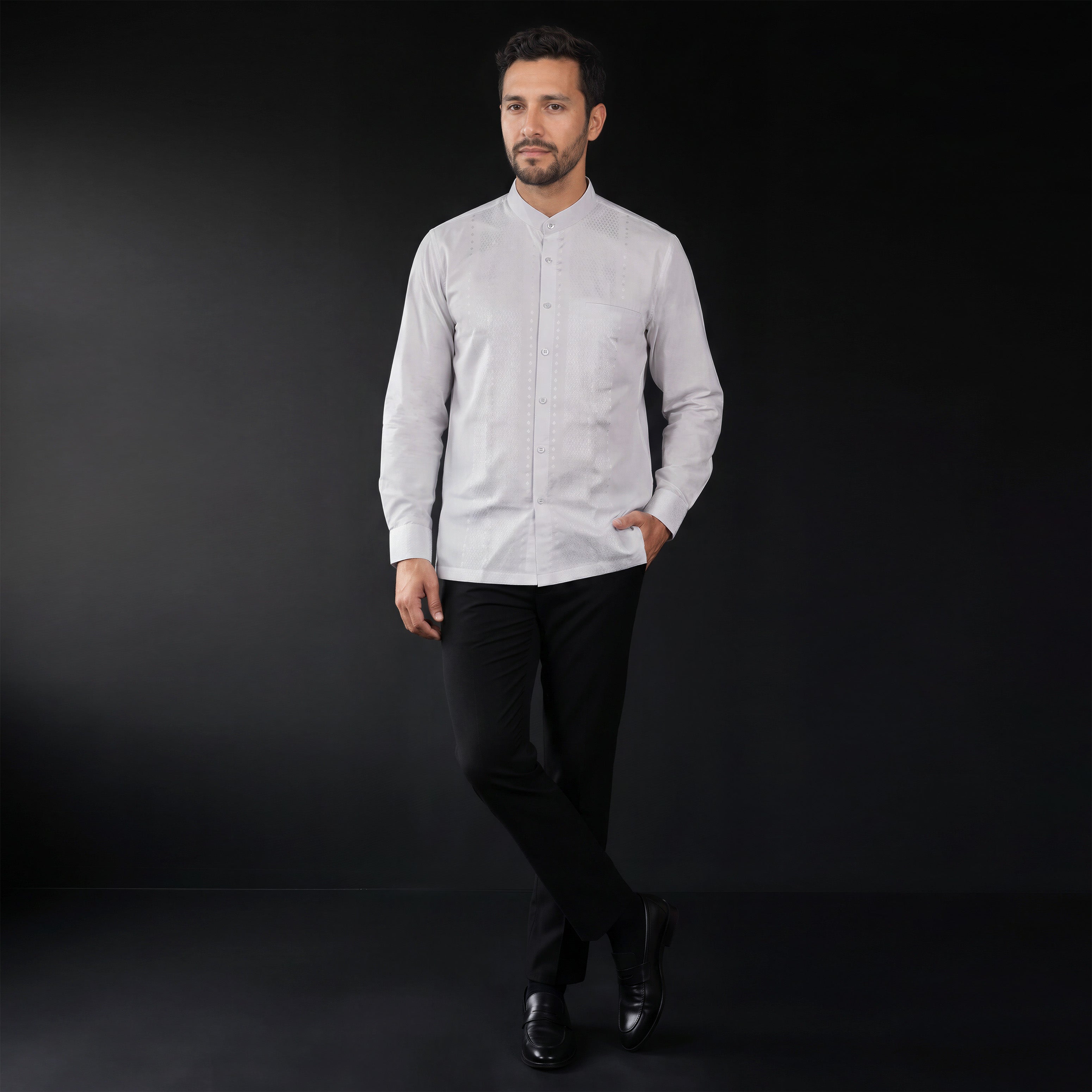 Koko Musa Lengan Panjang 9041 White