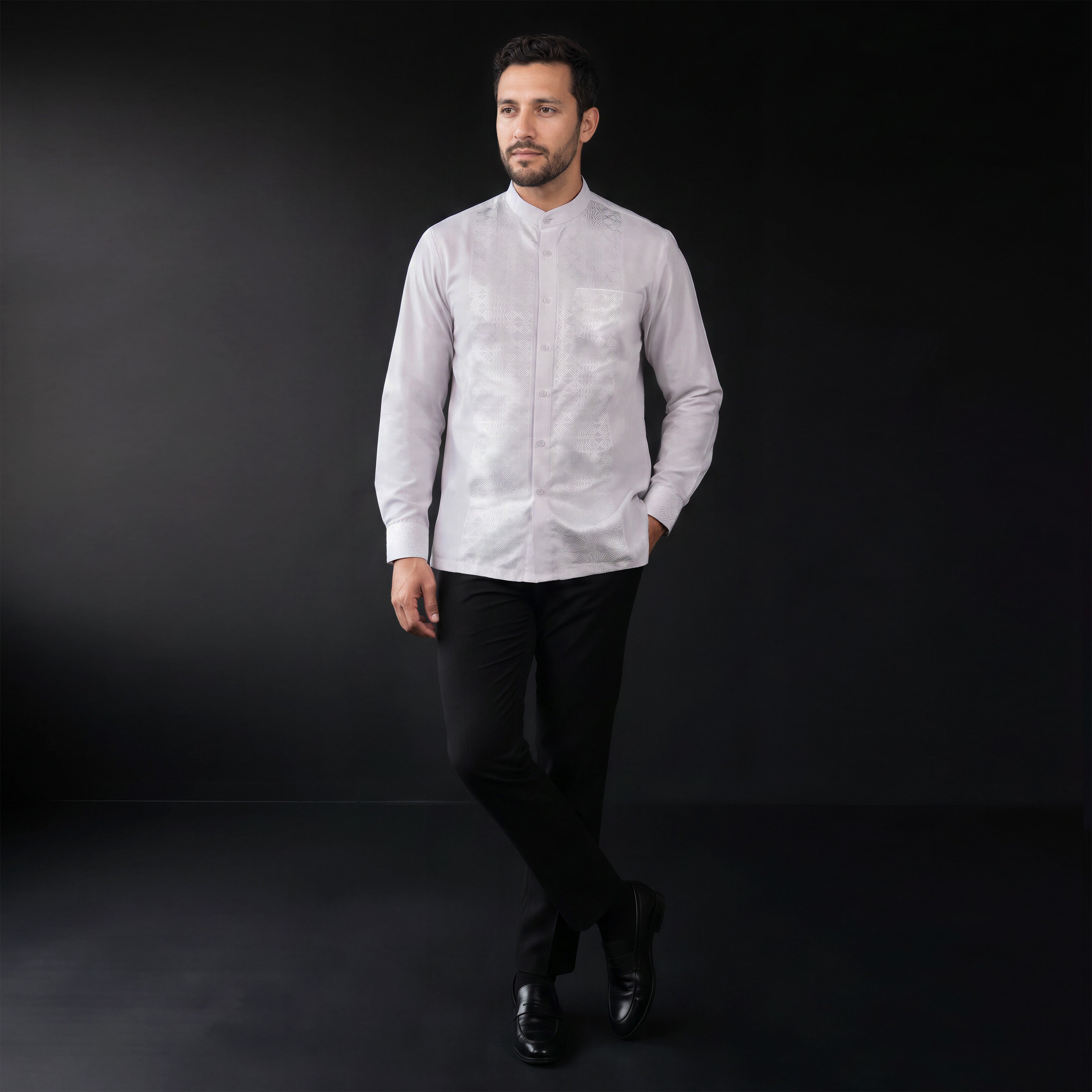 Koko Musa Lengan Panjang 9042 White