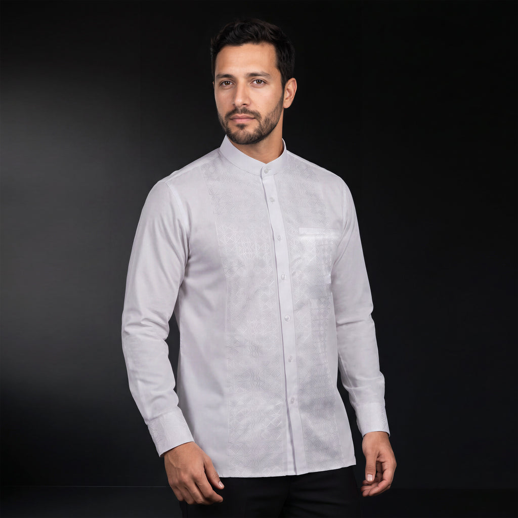 Koko Musa Lengan Panjang 9042 White