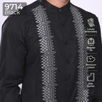 Koko Ibrahim Lengan Panjang 9714 Black